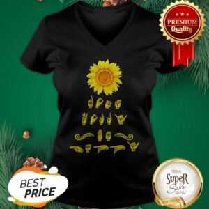 Alternative view of Official Sunflower Sign Language Shirt
