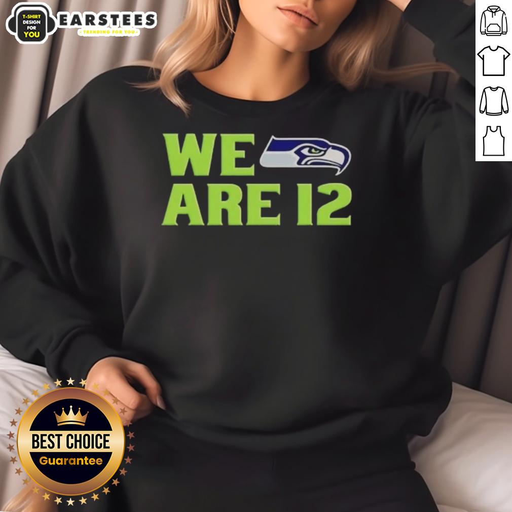 Cute We Are 12 Seattle Seahawks T-Shirt - Image 5