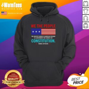 Alternative view of Premium The Greatest Danger To American Freedom Is A Government That Ignores T-Shirt