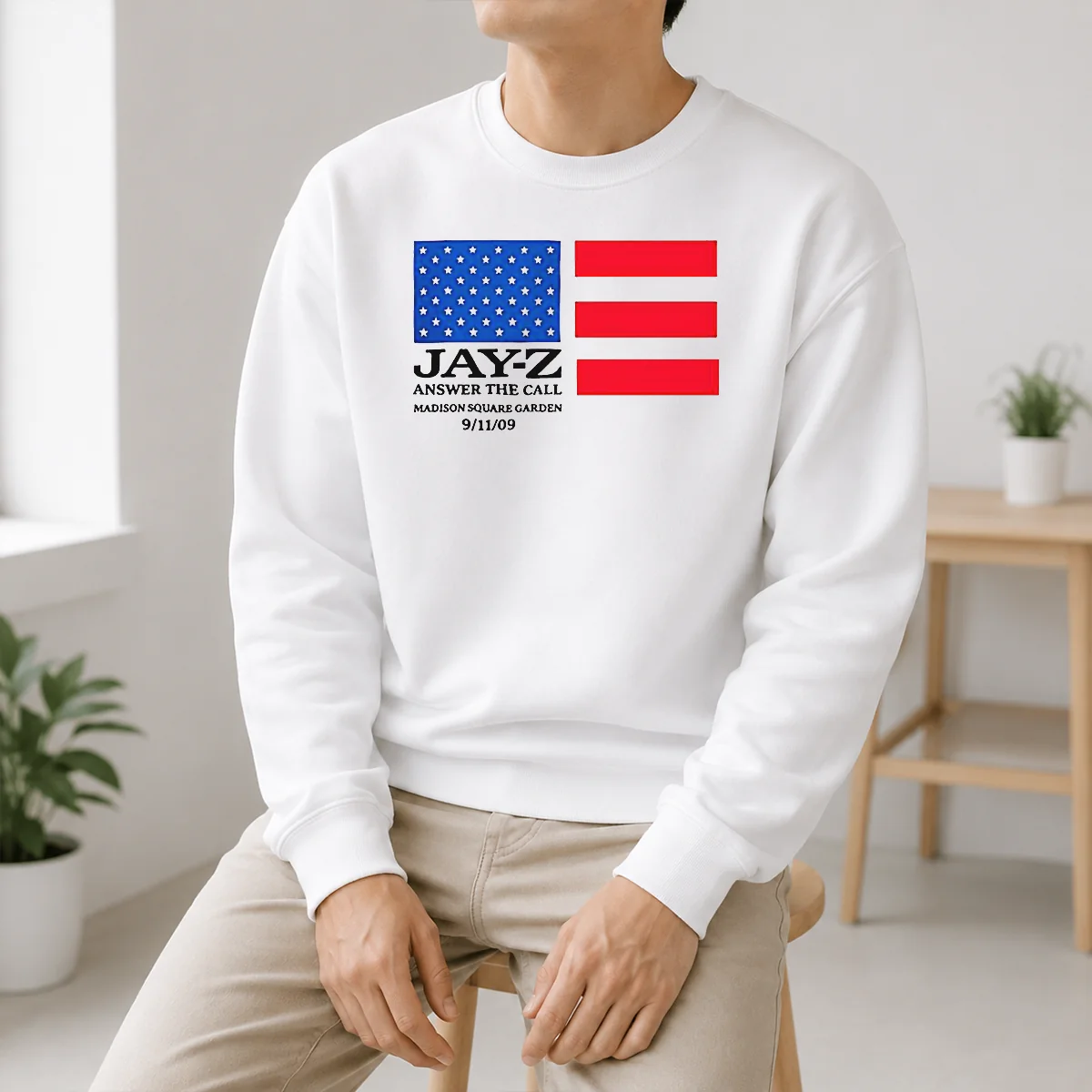 Awesome Jay Z Answer The Call Madison Square Garden 9 11 09 Shirt - Image 6