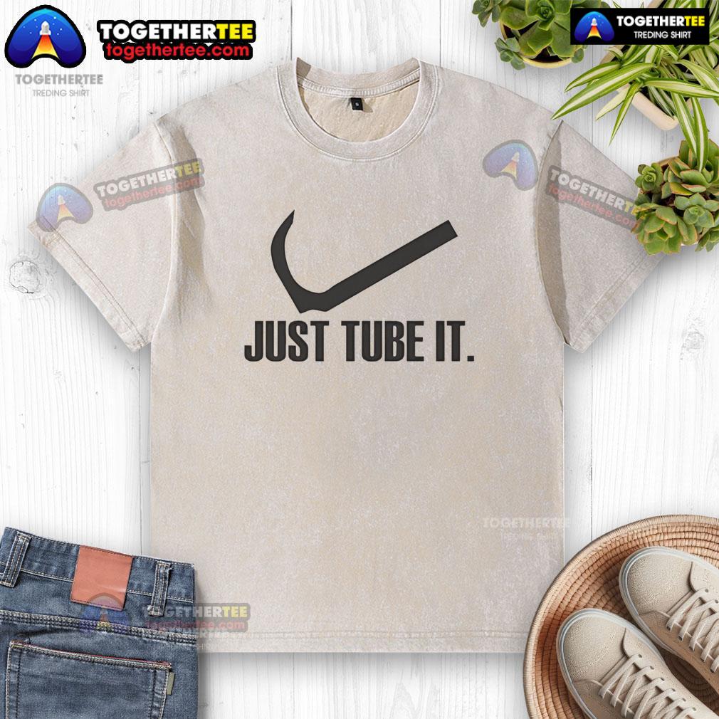 Original Just Tube It Sickle T-Shirt - Image 6