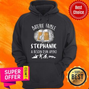 Alternative view of Baterie Faible Mathilde A Besoin D'un Apero Beer Shirt
