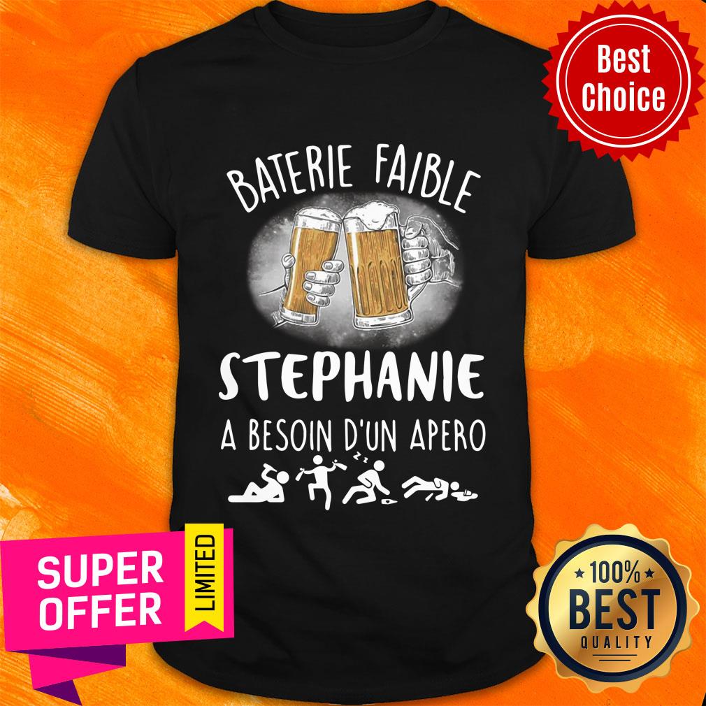 Baterie Faible Mathilde A Besoin D'un Apero Beer Shirt