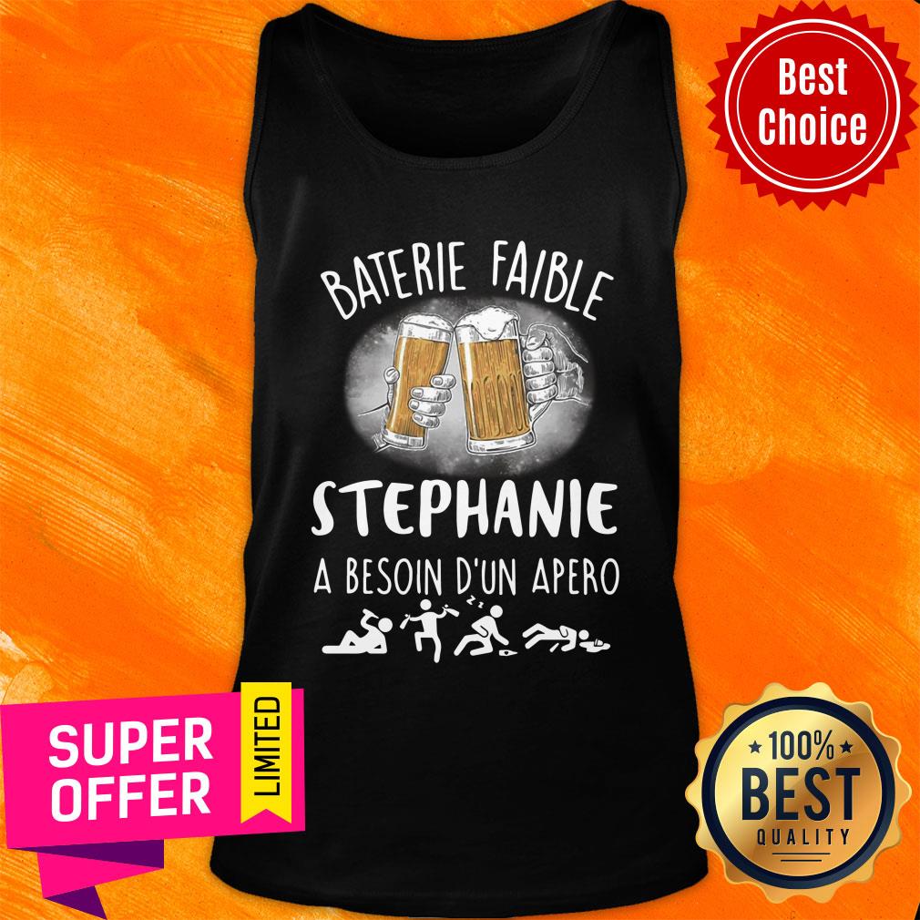 Baterie Faible Mathilde A Besoin D'un Apero Beer Shirt - Image 4