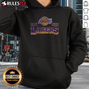 Alternative view of Awesome Los Angeles Lakers Fan Banner T-Shirt