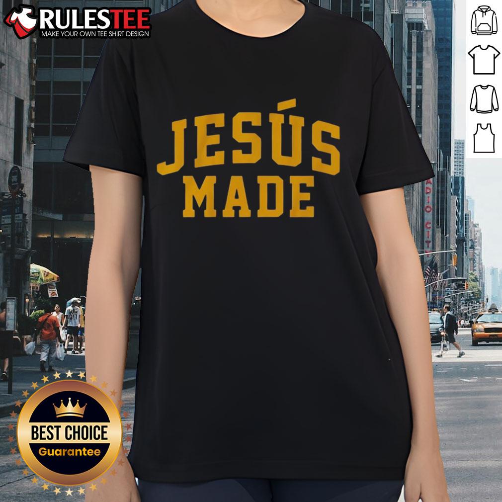 Good Jesus Made Milwaukee Baseball T-Shirt - Image 3