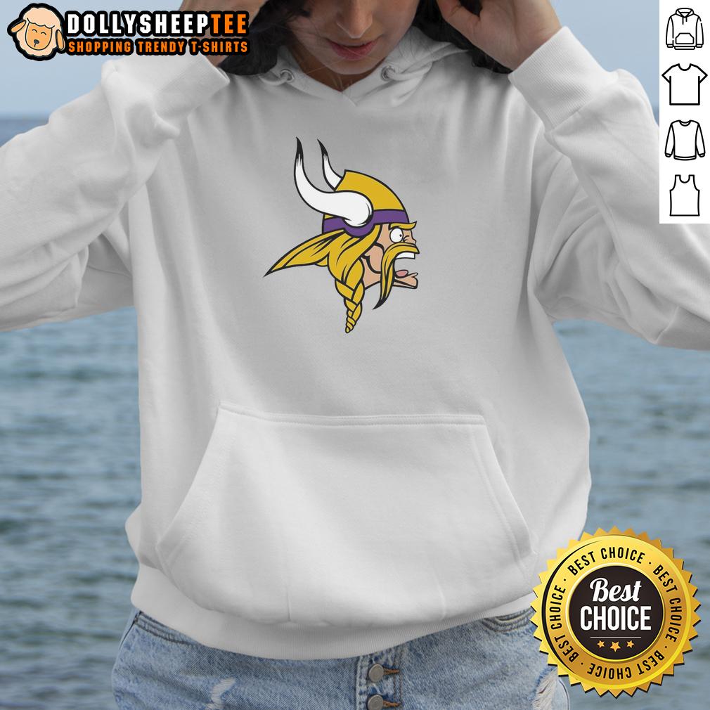 Nice Minnesota Vikings Logo T-Shirt - Image 2