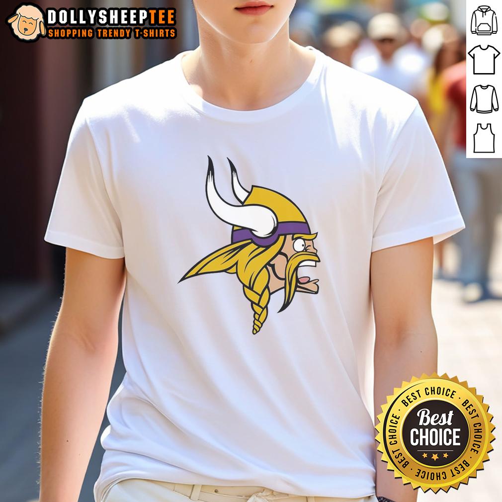 Nice Minnesota Vikings Logo T-Shirt