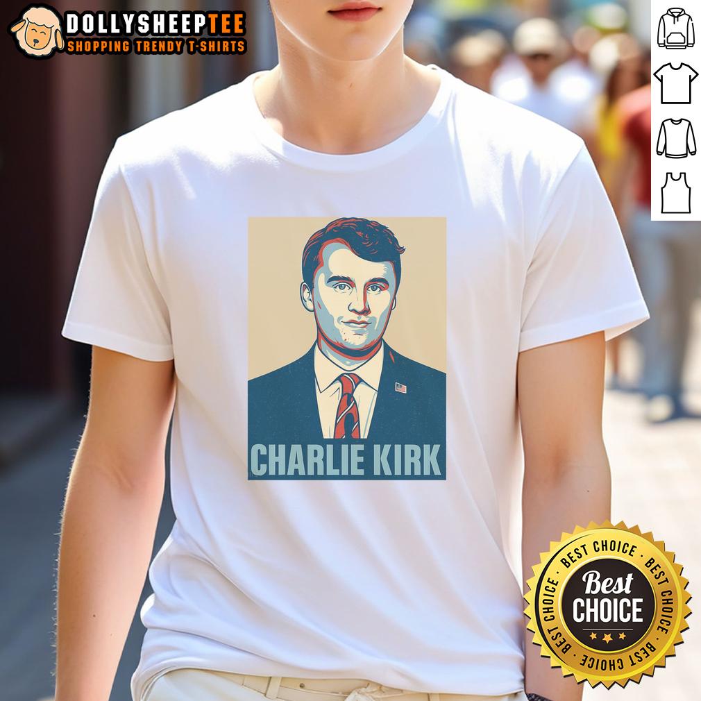 Official Charlie Kirk Poster T-Shirt