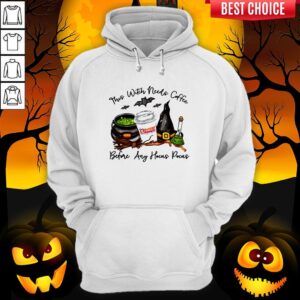 Alternative view of Dunkin Donuts This Witch Needs Coffee Before Any Hocus Pocus Shirt