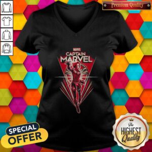 Alternative view of Good Marvel Captain Marvel Superwoman Shirt