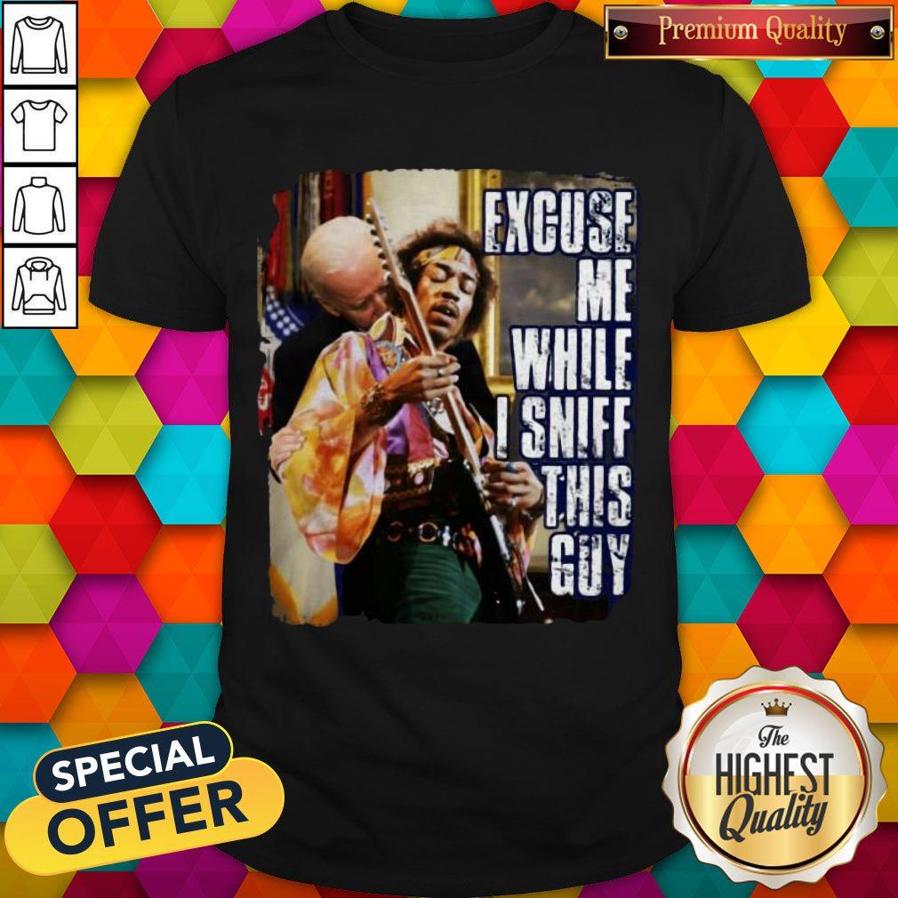 Joe Sniffs Jimi Excuse Me While I Sniff This Guy Shirt