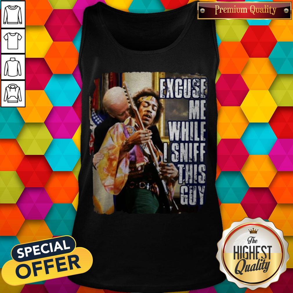 Joe Sniffs Jimi Excuse Me While I Sniff This Guy Shirt - Image 3