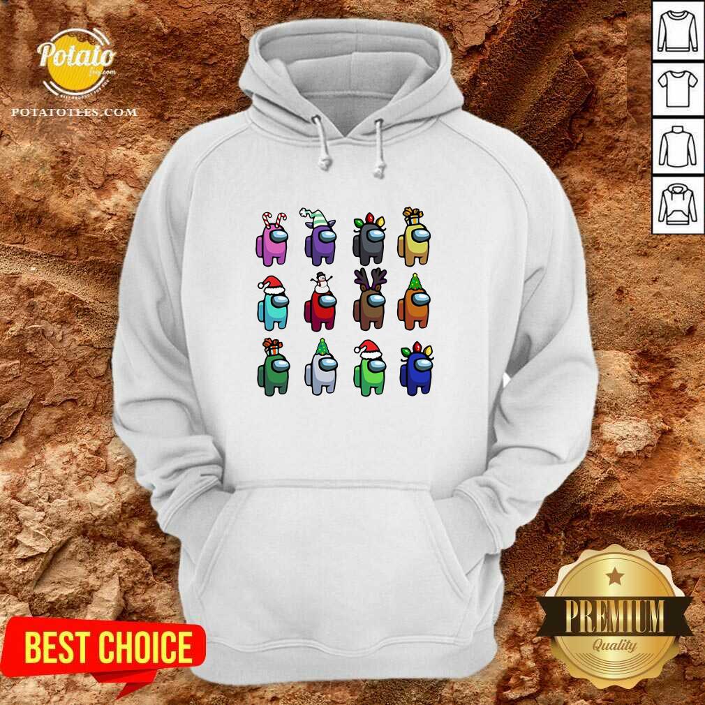Perfect Among Us Customize Christmas Best Friend T-Shirt - Image 5