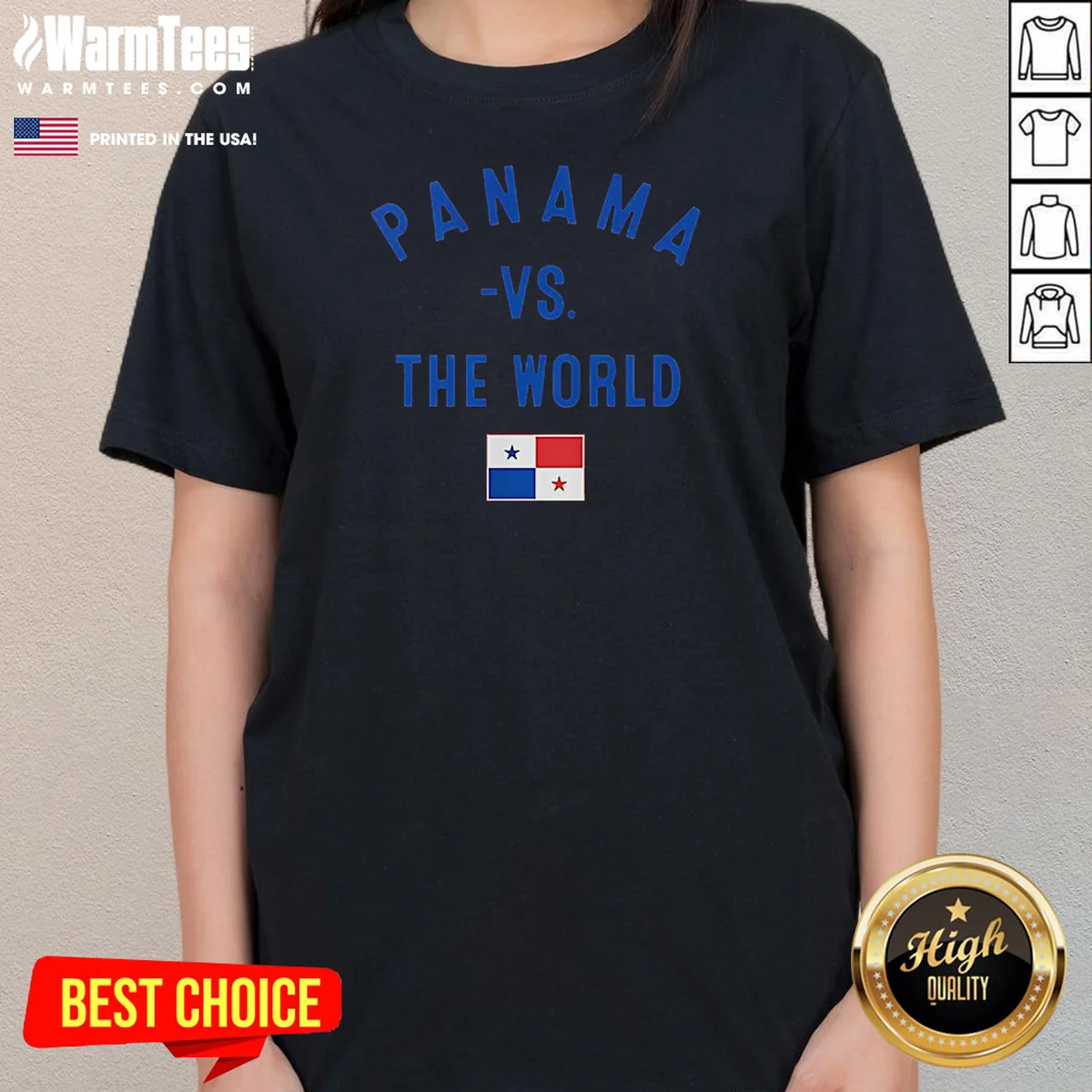 Top Panama Vs The World Soccer Flag Shirt - Image 2