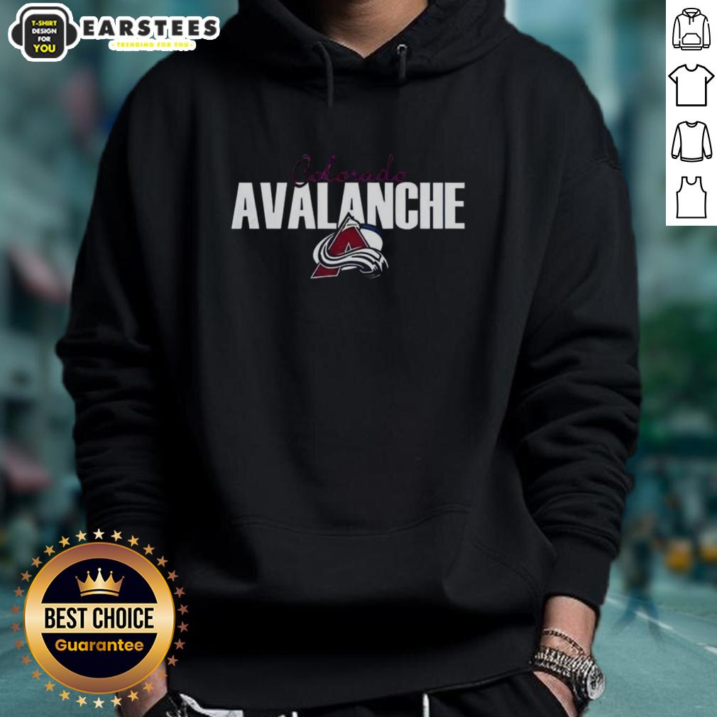 Official Colorado Avalanche Ice Hockey 1500th Anniversary Logo T-Shirt - Image 2