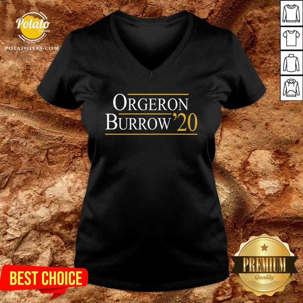 Nice Orgeron Burrow 2020 Shirt - Image 2