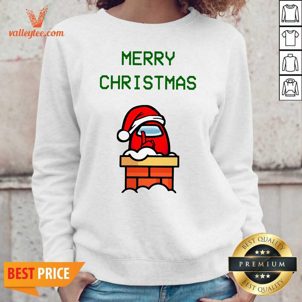 Super Nice Among Us Merry Christmas Shirt - Image 5