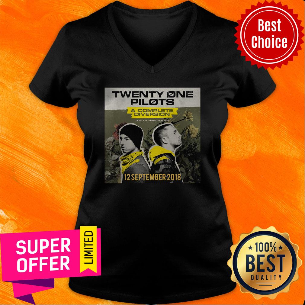 Top Twenty One Pilots A Complete Diversion 02 Academy Brixton 12 Sep 2018 Shirt - Image 3