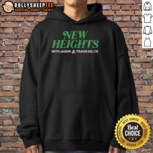 Alternative view of Official Women's New Heights Podcast T-Shirt