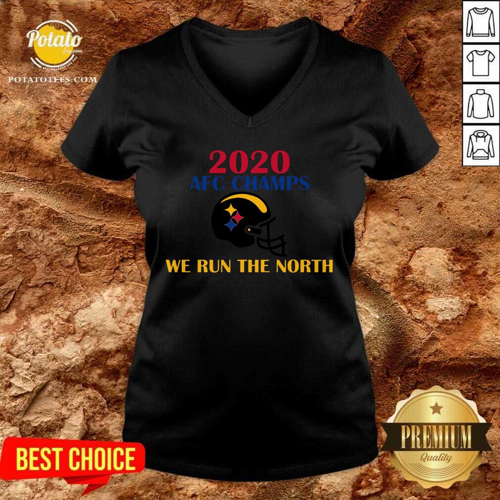 Premium 2020 Afc Champs Pittsburgh Steelers Football We Run The North Shirt - Image 2