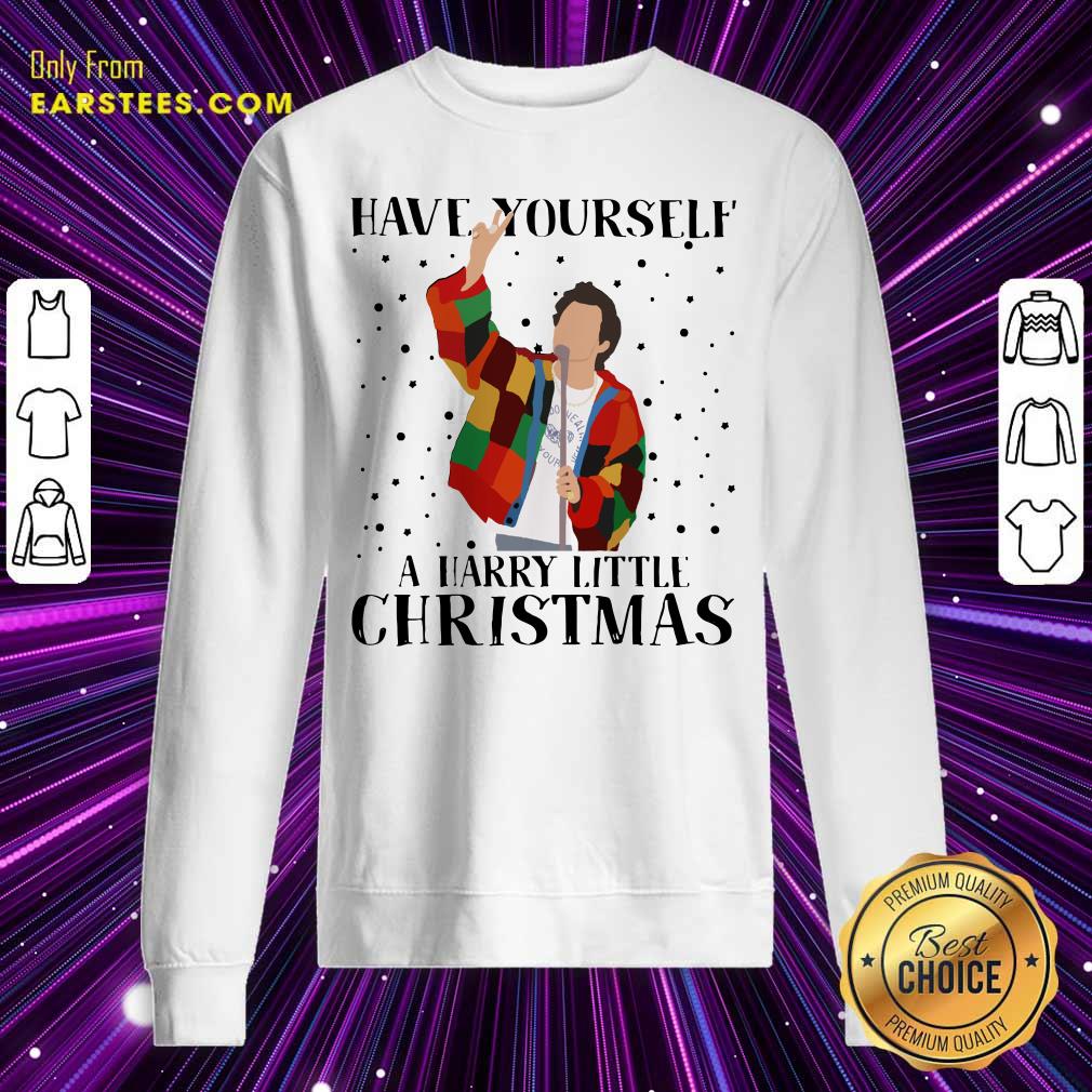 Pretty Harry Styles Have Yourself A Harry Little Christmas 2020 Shirt - Image 5