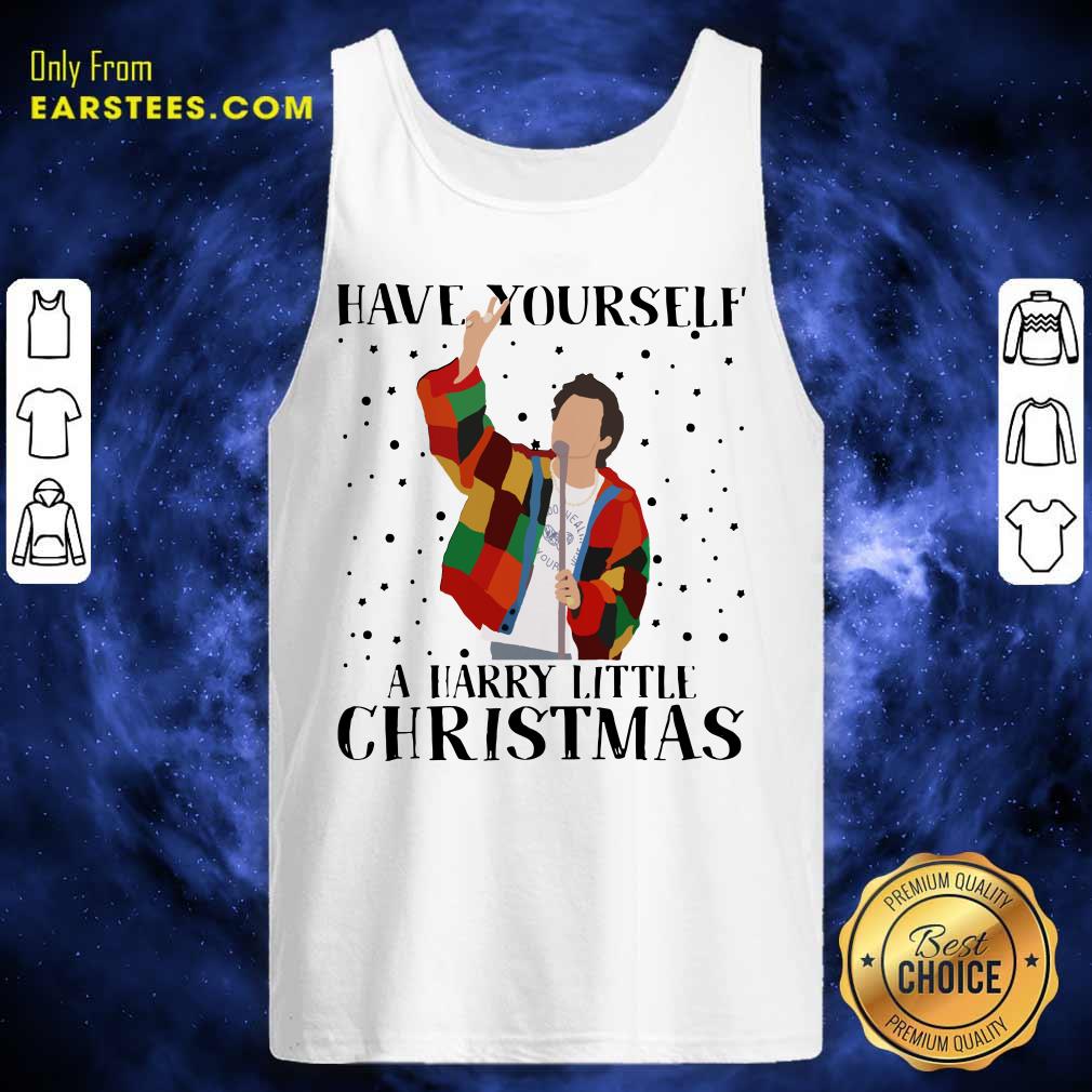 Pretty Harry Styles Have Yourself A Harry Little Christmas 2020 Shirt - Image 4