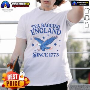 Good Tea Bagging England Since 1773 Patriotic Eagle T-Shirt