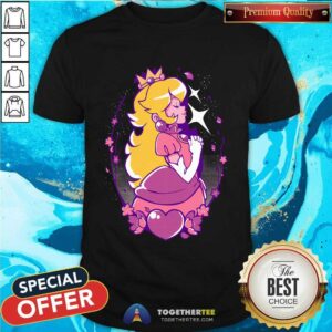 Premium Princess Peach Toadstool Lady Shroom T-Shirt