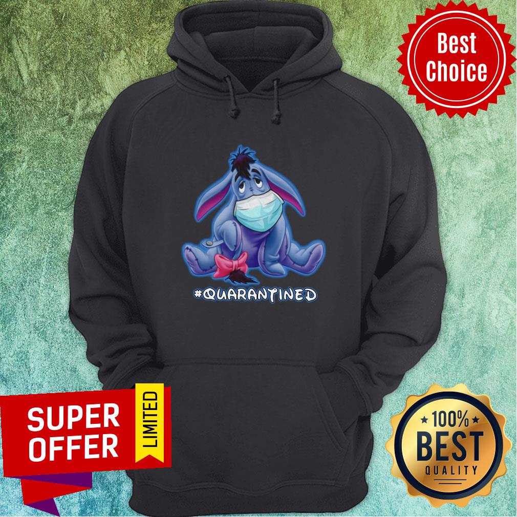 Official Eeyore Face Mask Quarantined Shirt - Image 2