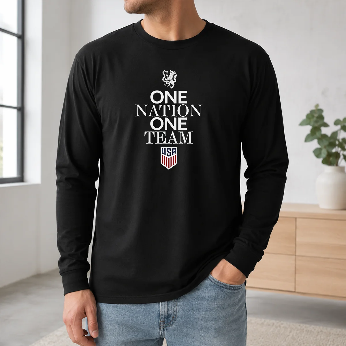 Official One Nation One Team USA Soccer Shirt - Image 5