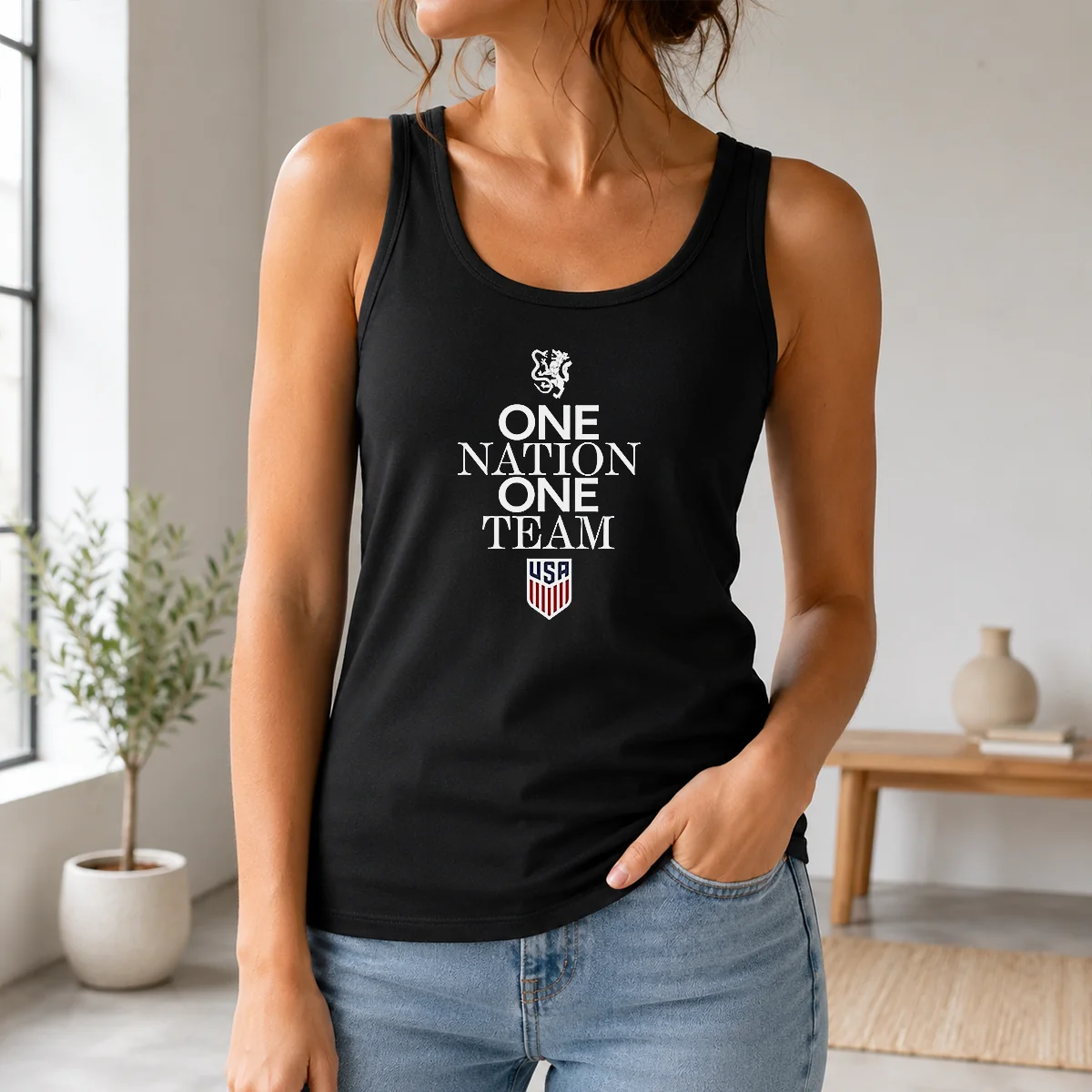 Official One Nation One Team USA Soccer Shirt - Image 3