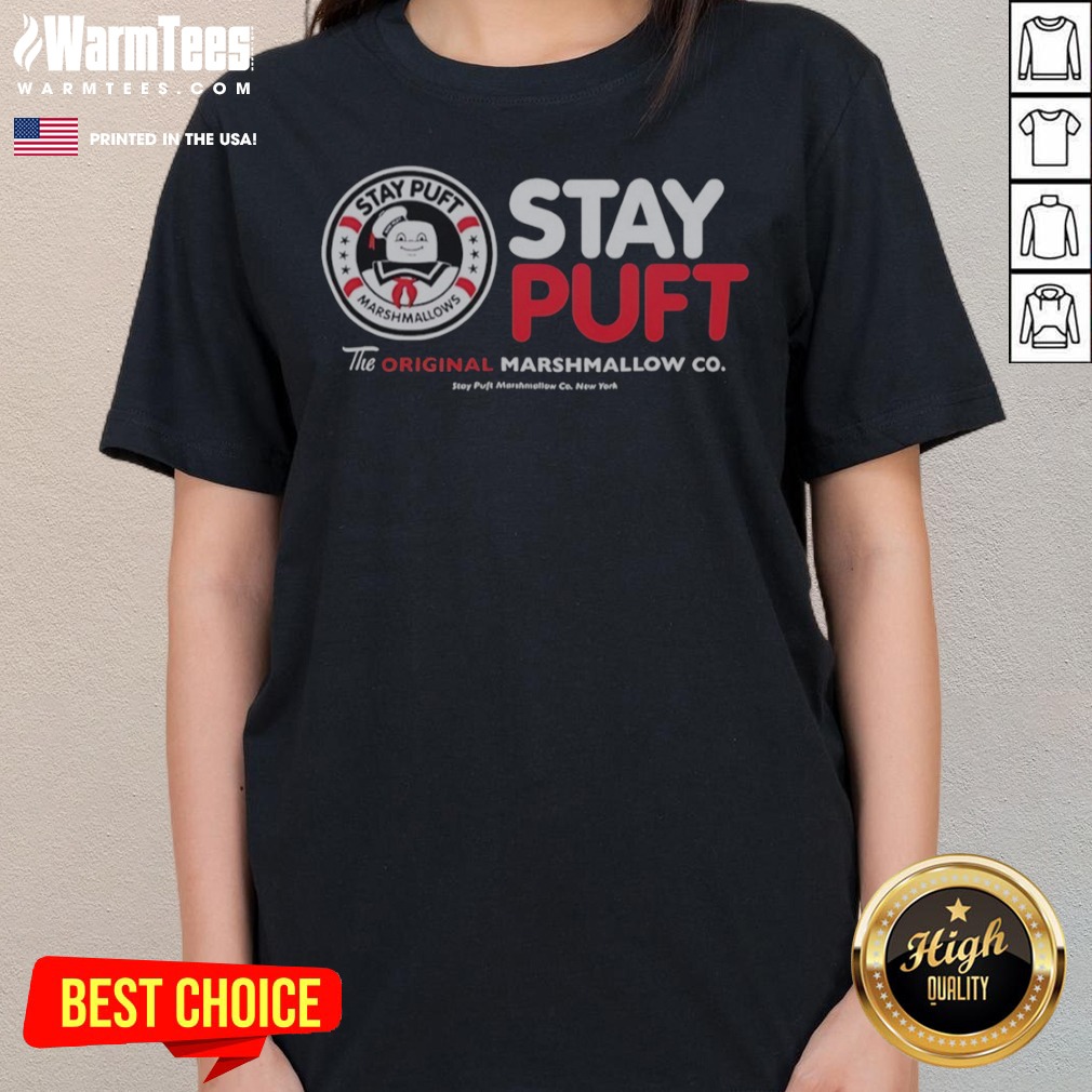 Awesome Stay Puft Marshmallows The Original Marshmallow Co New York Ghostbusters Shirt - Image 3