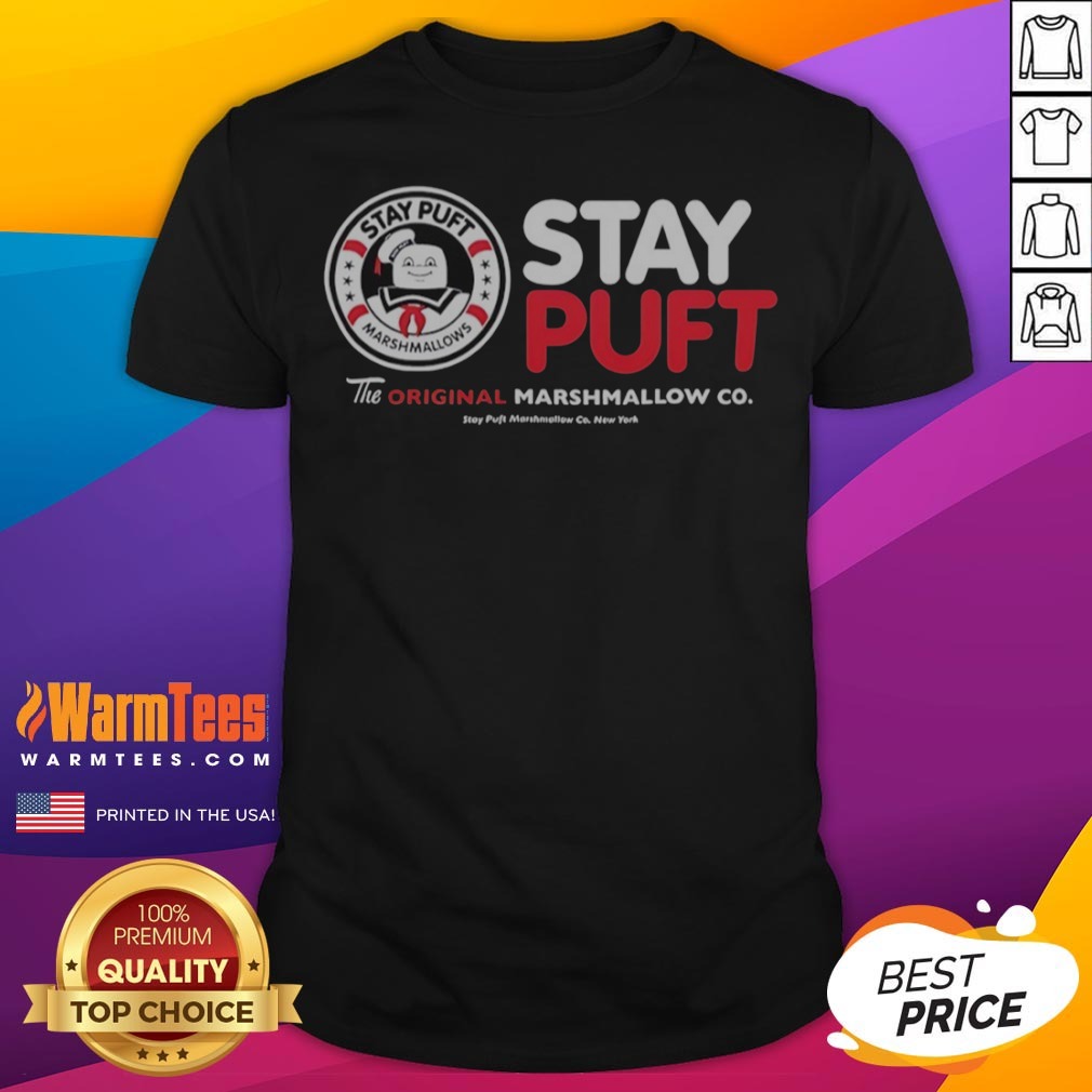 Awesome Stay Puft Marshmallows The Original Marshmallow Co New York Ghostbusters Shirt