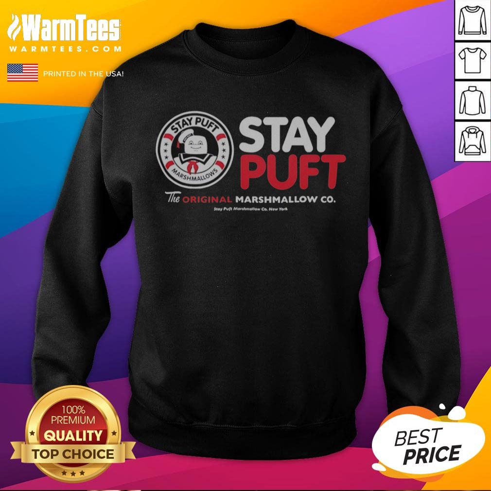 Awesome Stay Puft Marshmallows The Original Marshmallow Co New York Ghostbusters Shirt - Image 4