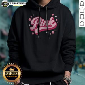 Alternative view of Nice Cute Pink Bubble Logo Shirt