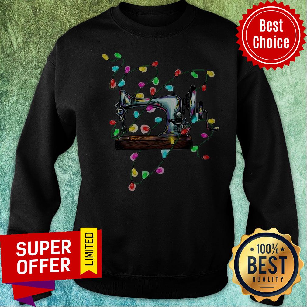 Awesome Sewing Merry Christmas Shirt - Image 2