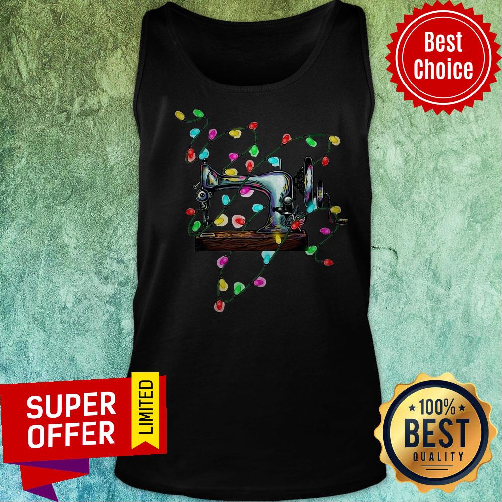 Awesome Sewing Merry Christmas Shirt - Image 5