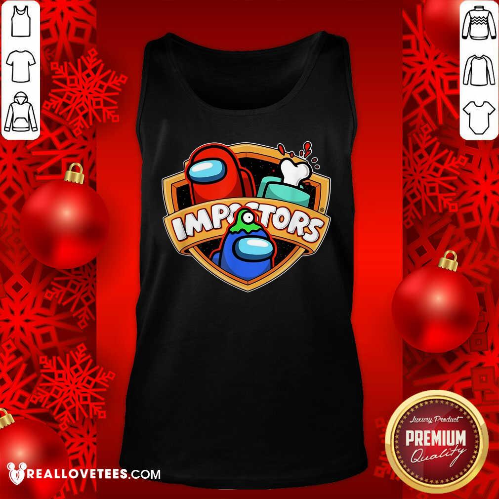 Cute Imposter Impostor Among Game Us Sus Gift Shirt - Image 2