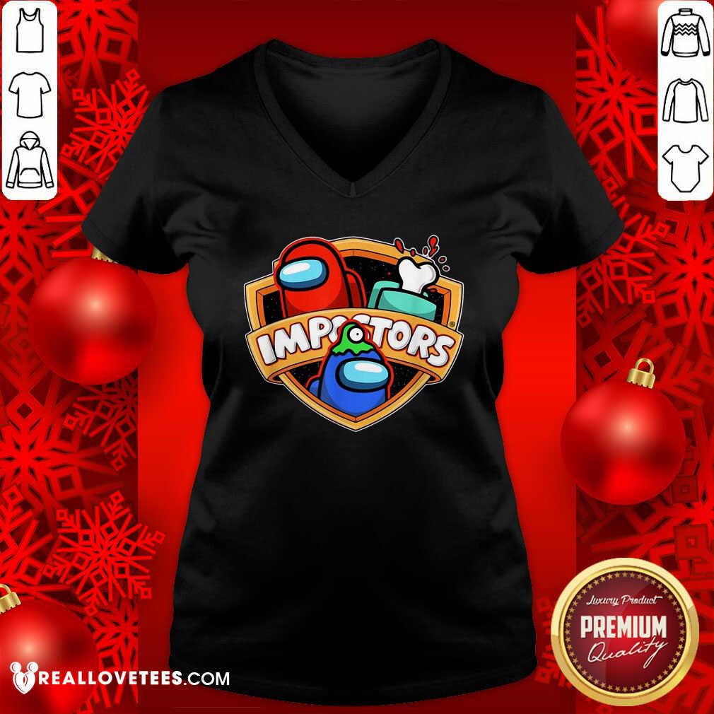 Cute Imposter Impostor Among Game Us Sus Gift Shirt - Image 5