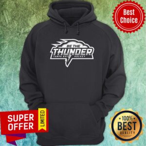 Alternative view of Official Be The Thunder Tampa Bay Hockey Shirt