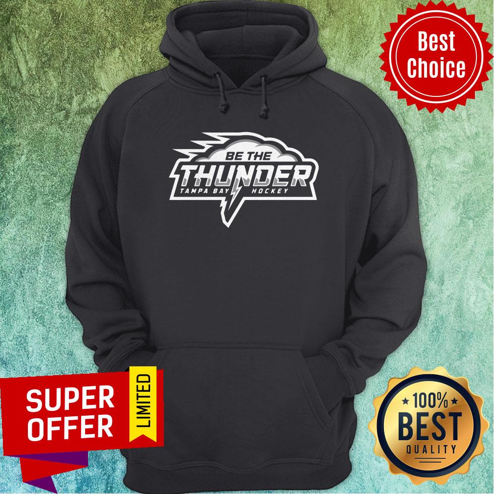 Official Be The Thunder Tampa Bay Hockey Shirt - Image 2