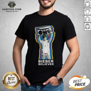 Pretty Bieber Believer Merch Boombox 2020 Shirt