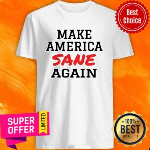 Top Make America Sane Agian Shirt