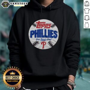 Alternative view of Original Philadelphia Phillies MLB X Topps Baseball The Real One T-Shirt
