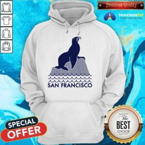 Alternative view of SF San Francisco Seal T-shirt