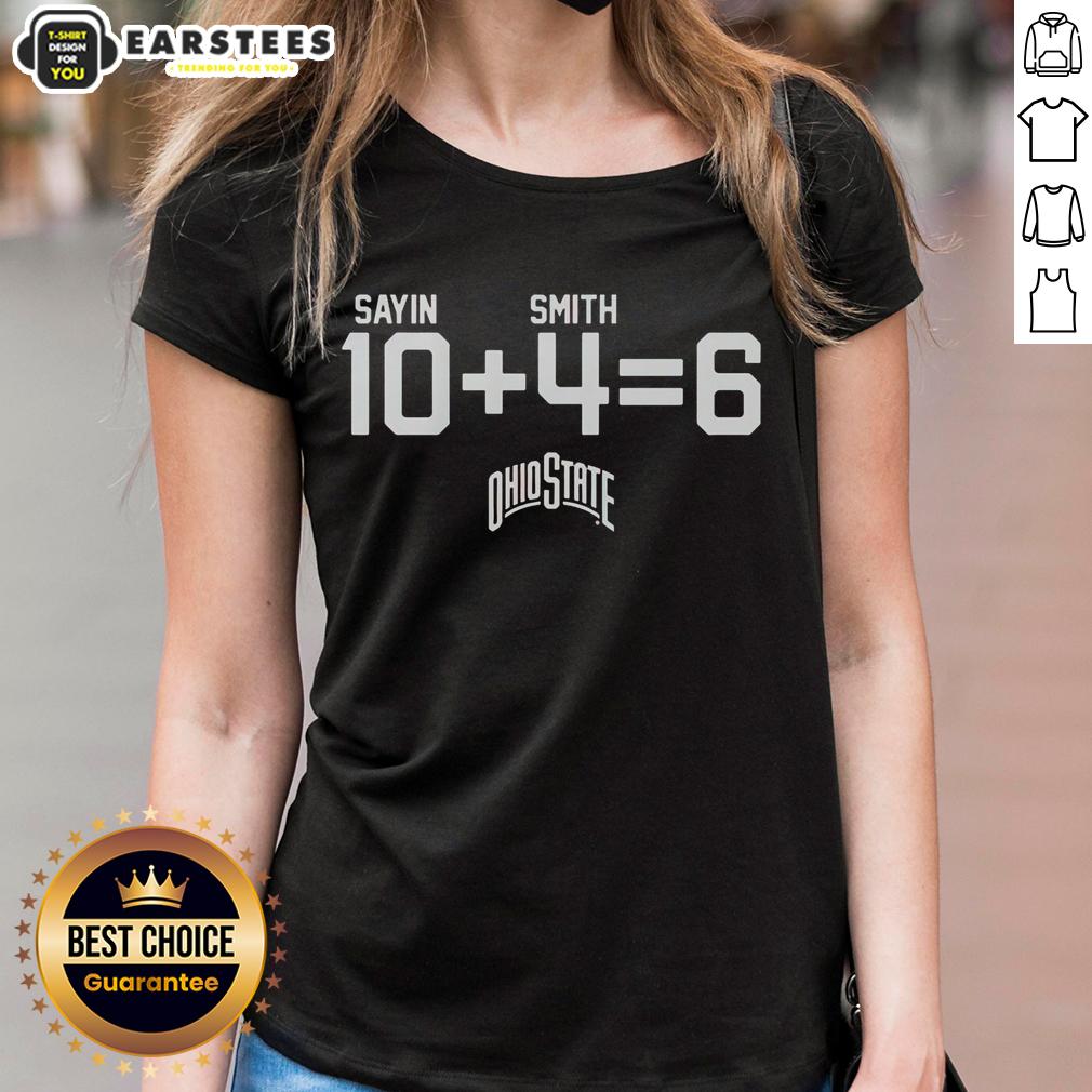 Good Julian Sayin And Jeremiah Smith Ohio State Buckeyes Football T-Shirt - Image 3