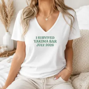 Alternative view of Premium Good I Survived Yakima Bar July 2026 Shirt