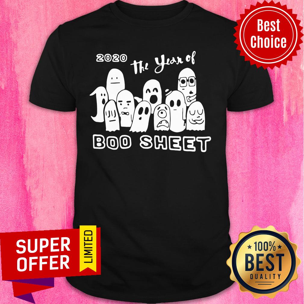 Ghost The Year Of Boo Sheet Halloween 2020 Shirt