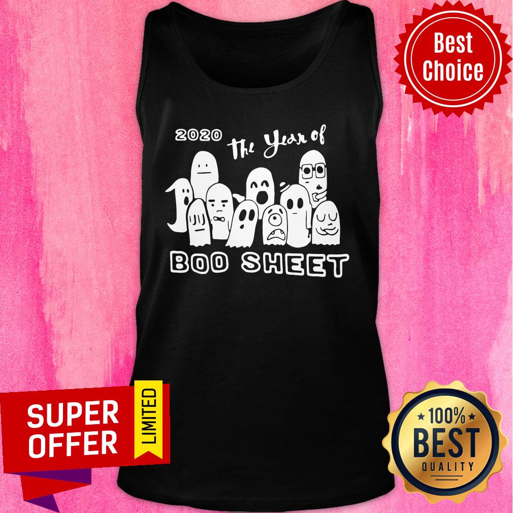 Ghost The Year Of Boo Sheet Halloween 2020 Shirt - Image 3